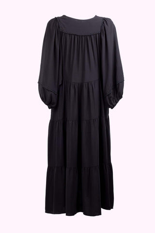 Classic Boho Dress - Black