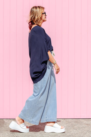 Sophia Drape Navy