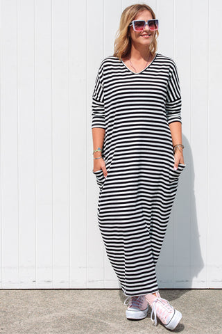 Nova Maxi - Black/White