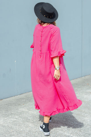 Serena Dress - Pink