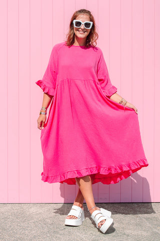 Serena Dress - Pink