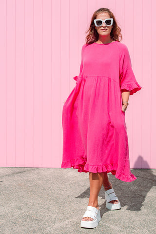 Serena Dress - Pink