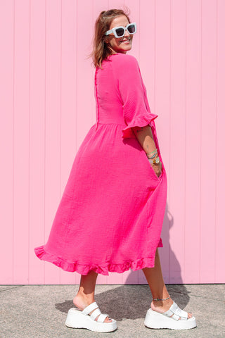 Serena Dress - Pink