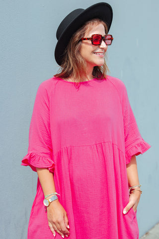 Serena Dress - Pink