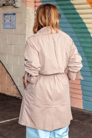 Brighton Trench - Taupe