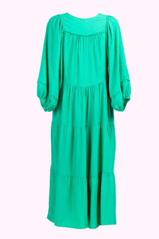 Classic Boho Dress - Green