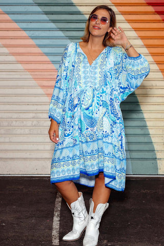 Classic Boho Tunic - Ocean