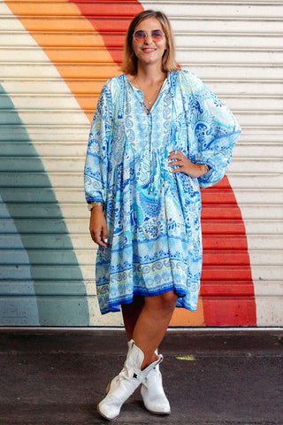 Classic Boho Tunic - Ocean