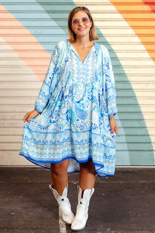 Classic Boho Tunic - Ocean