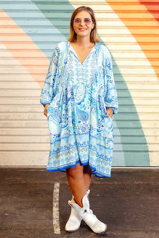 Classic Boho Tunic - Ocean