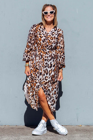 Darcy Leopard Dress