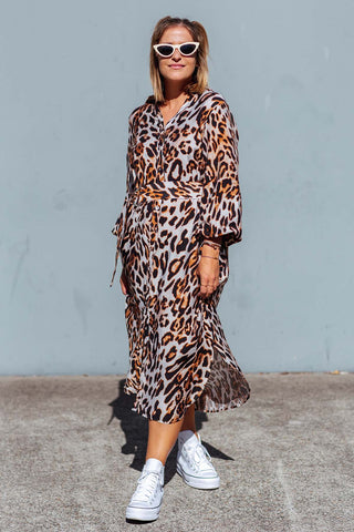 Darcy Leopard Dress