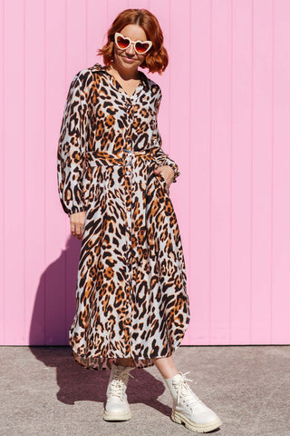 Darcy Leopard Dress