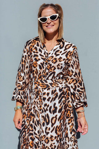 Darcy Leopard Dress