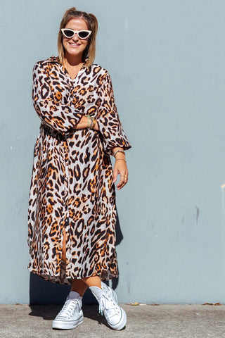 Darcy Leopard Dress