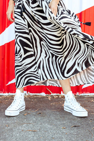 Darcy Dress - Zebra