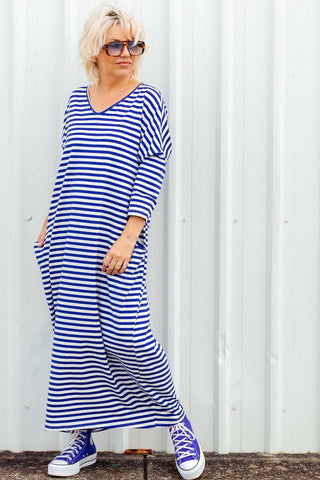 Nova Maxi - Blue/White