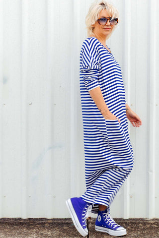 Nova Maxi - Blue/White