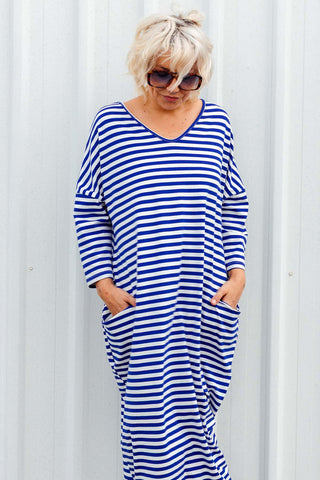 Nova Maxi - Blue/White