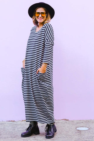 Nova Maxi - Grey/Black